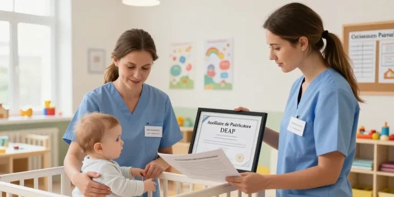 creche auxiliaire puericulture