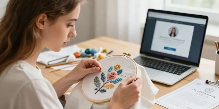 formation broderie à distance